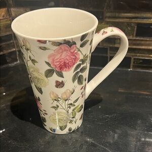 🎁Kent Pottery 🎁New tall Floral Ceramic Mug 16mm🎁
